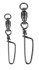 6ks - Karabinka s Obratlíkem Savage Gear Ball Bearing Snaps