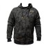Bunda so Zipom Mikbaits Black Camou Jogger Sherpa