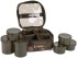 Futrola s posudama Fox Camolite 6 Pot Hookbait Case