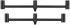 Hrazda na Štapove Fox Black Label Slim Buzzer Bars