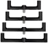 Hrazda za 2 Štapa Korda Singlez 2 Rod Buzzbar Aluminium Black