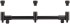 Hrazda za 3 Štapa ZFish Magsafe Buzzer Bar 3 Rods