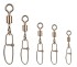 Karabina s obratnikom Delphin Rolling Swivel s Crosslock kopčom B-04