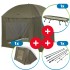 Kišobran Mivardi Session Umbrella XL + Proširujući Set sa Šipkama + Ležaljka