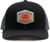 Kšiltovka Grundéns Kracken Trucker 312 Black/Charcoal
