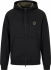 Mikina Fox Collection Zipped Hoody - Black
