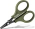 Nožnice Delphin s vrúbkami BladeX Short SS 9,5 cm