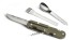 Nůž Bivouac Camp Knife - Textile Pouch - Fork and Spoon