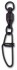 Obratlík s karabinou Aquantic BB Safety Swivel