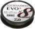Pletená Šnúra Daiwa Tournament X8 Braid Evo+ Tmavo Zelená 2700m