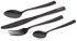Příbor Fox Cookware Black Stainless Cutlery Set