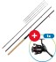 Prut Giants Fishing Fluent MK2 Feeder 3,3m 90gr + Naviják Gaube FD 4000 Prut Giants Fishing Fluent MK2 Feeder 3,3m 90gr + Naviják Gaube FD 4000