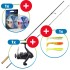 Prut Mistrall Lamberta Xr Spin 2,40m 10-30gr + Naviják Ruffo + Vlasec + Gum. Nástraha Prut Mistrall Lamberta Xr Spin 2,40m 10-30gr + Naviják Ruffo + Vlasec + Gum. Nástraha
