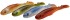 Sada Gumových Nástrah Savage Gear Slender Scoop Shad Clear Water