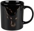 Šalica Fox Black and Camo Head Ceramic Mug 350ml