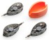 Set Krmítek Mivardi Method Feeder QMR Flat Vel. L (30gr + 40gr + 50gr + Formička)