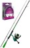 Štap Delphin WASABI Spin + Rola ELIXIR 2T + Najlon Method Spin 1,80m 30gr
