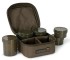 Torba s posudama Fox Voyager 6 Pot Hookbait Case