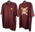 Tričko CCMoore Burgundy T-Shirt