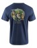 Tričko Grundéns Dark Seas X Grundens Watchman SS T-Shirt Tamnoplava