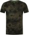 Tričko Korda Tie Dye Tee Dark Olive