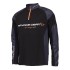 Tričko Savage Gear Tournament Gear Shirt 1/2 Zip Black Ink