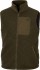Vesta Fox Olive Sherpa Hybrid Gilet