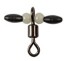 Vrtilica Delphin Inline Swivel with Rrubber Stopper