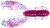 10 kom - Gumena Mamac Gunki Boogie Craw 7,5cm 4,51gr Plum