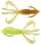 10 kom - Gumena Mamac Keitech Crazy Flapper 2,4" 6,2cm 2,1gr Hot Brownie