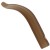10kom - Adapteri za Udicu Giants Fishing Line Aligner Long Shank Large Brown