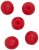 10kom - Gumene perlice Rage Predator Red Float Beads 10mm