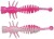 10kom - Gumeni mamac Berkley PowerBait Power Larvae 5,5cm Pink/White