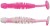 10kom - Gumeni Mamac Berkley PowerBait Power Leech 6cm Pink/White