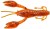 10kom - Gumeni Mamac Gunki Hourra Craw 5cm 1,4gr