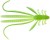 10kom - Gumeni Mamac Gunki Nymfa Naiad 5cm 0,7gr Chart Lemon