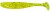 10kom - Gumeni Mamac Keitech Easy Shiner 3" 7,6cm 2,2gr Chartreuse Red Flake