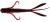 10kom - Gumeni Mamac Keitech Hog Impact 3,5" 8,9cm 2,4gr