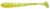 10kom - Gumeni Mamac Keitech Swing Impact 3" 7,6cm 2gr Chartreuse Red Flake