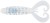 10kom - Gumeni Mamac Westin RingCraw 6cm Banana Baby Blue/White