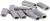 10kom - Krimpane spojke Hell-Cat Pinch Sleeves Promjer 1,30mm