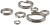 10kom Prstenovi Westin Splitring ?7mm Black Nickel