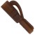 10kom - Sigurnosna kopča za olovo Giants Fishing Lead Clip with Pin Brown
