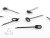 10kom - Trn s prstenom Zfish Bait Spike & Oval Ring
