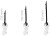 10kom - Trn Zfish Bait Spike Silicone Holder