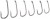10kom - Udica Korda Long Shank X