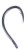 10kom - Udica Korum Grappler Hooks Barbed