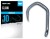 10kom - Udica Nash Claw Barbless