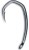 10kom - Udica Nash Claw Long Shank X