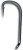 10kom - Udica Nash Twister Long Shank X